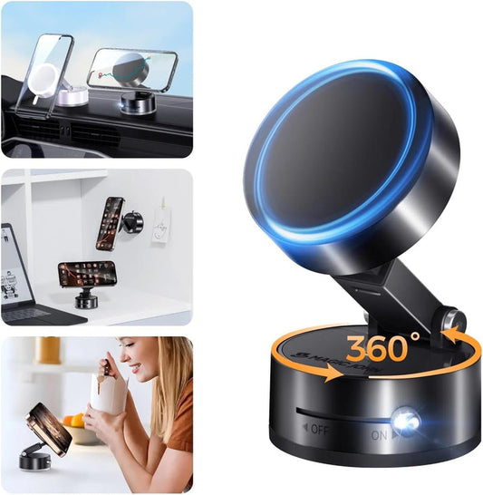 Universal Vacuum Suction Magnetic Car Holder