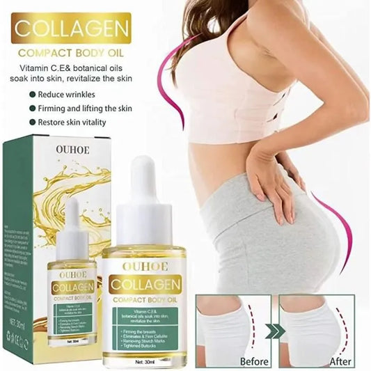 Collagen Compact Body Oil Marks, Chest Buttocks Skin Plump Skin Care